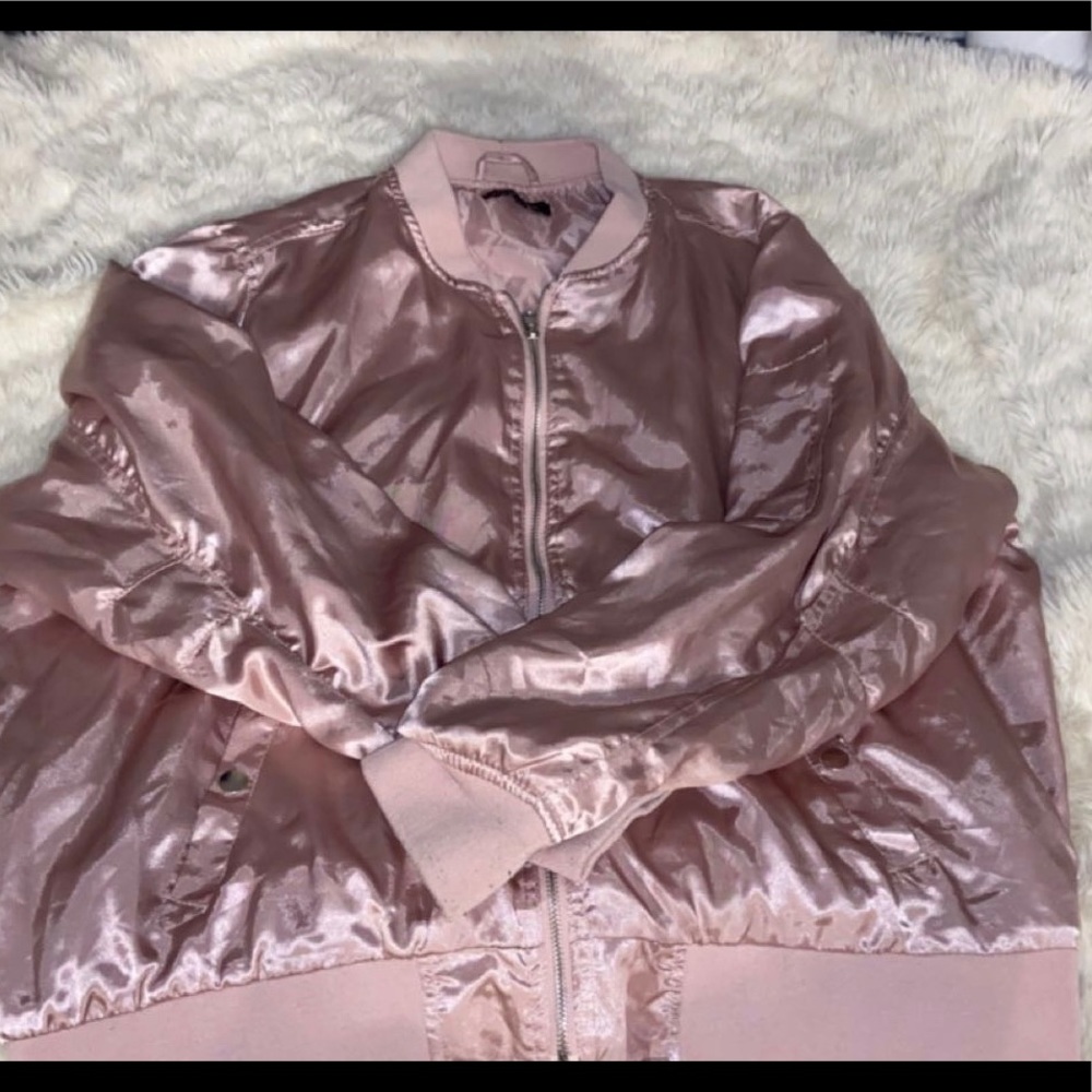 Plus size bomber jacket